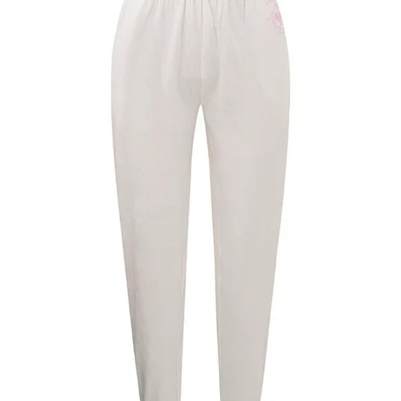 Loveshackfancy Malone White Joggers s/m pants only - Picture 4 of 7